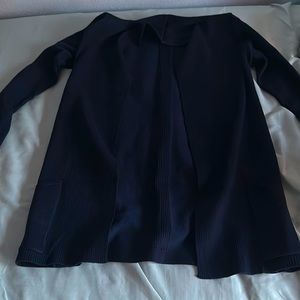 Navy blue cardigan